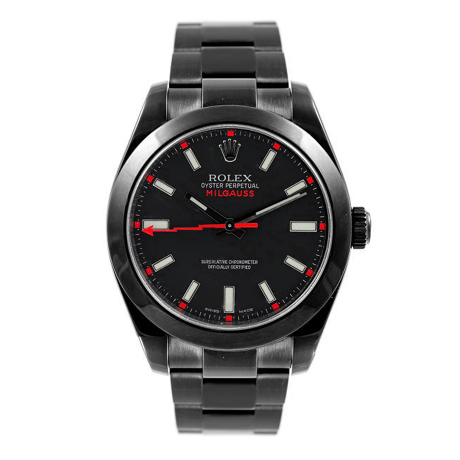Rolex Rolex Milgauss 116400 DLC-PVD Black 40mm 116400